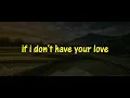 Download Lagu AFGAN - IF I DON'T HAVE YOUR LOVE || LYRICS