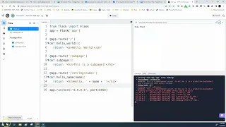 Intro Python Flask with Replit
