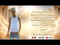 In Loving Memory of Himran Hervan Francois