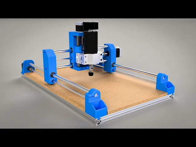 DIY Dremel CNC Machine video thumbnail