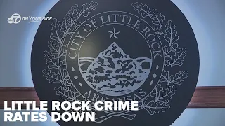 Little Rock Mayor Frank Scott talks about statistics showing Little crime is down