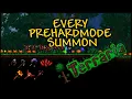 ALL Terraria Pre-Hardmode Summoning Weapons Minions