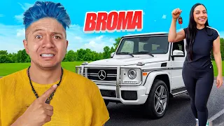 LE COMPRÉ UNA CAMIONETA A ITZA😱(BROMA PESADA)