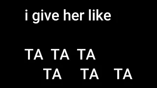 BAYANNI TATATA LYRICS KARAOKE VIDEO 