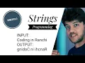 Class 10 ICSE String programs String Reverse computer class 10 icse java semester 2