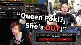 Mizkif reacts to Soda kicking people from the WoW Guild - (Pokimane, xQc, Shroud, Nick...)