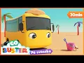 Download Lagu 🌞Busters dag på stranden | Go Buster Svenska - tecknade filmer för barn🌞