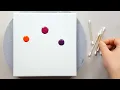 1011 How to paint flowers with Q-tips Easy painting ideas Designer Gemma77