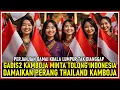 SUPER BANGGA ⁉️ GUNAKAN BAHASA INDONESIA, GADIS KAMBOJA MINTA TOLONG INDONESIA DAMAIKAN PERANG ‼️