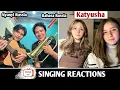 Download Lagu Mereka Terkejut 2 kali ketika Dinyanyiin Lagu \u0026 ngobrol pake bahasa mereka | SINGING REACTIONS OmeTV