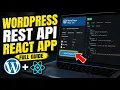 How to connect WordPress REST API with a React frontend - Full Guide