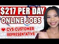 217 PER DAY ONLINE JOBS PART-TIME FULL-TIME CVS PHARMACY NOW HIRING WORK FROM HOME JOBS 2022
