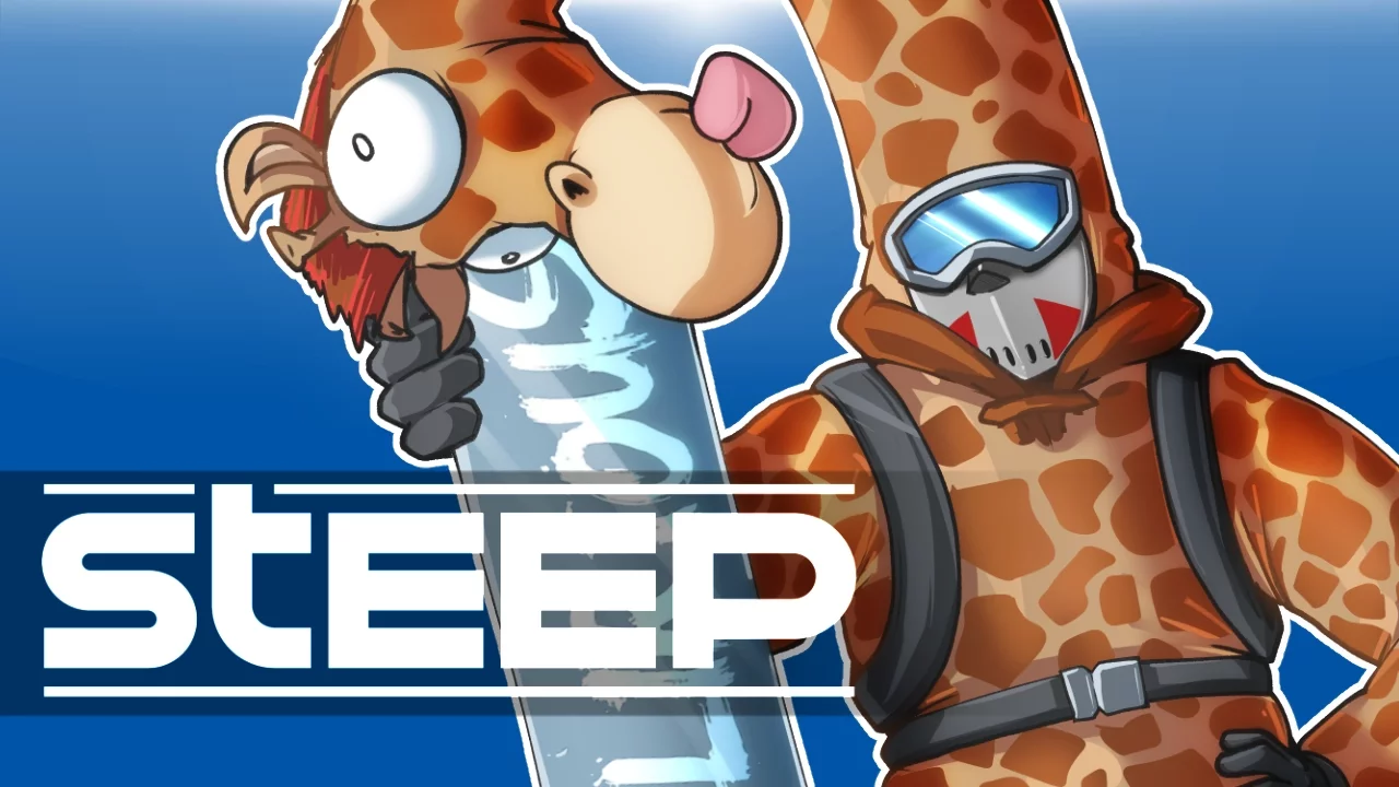 STEEP - RAGE ON RAGE MOUNTAIN! (Boarding & Flying With Cartoonz!)