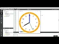 Building analog draggable clock using QML C