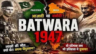 Batwara 1947 💔 | India-Pakistan Partition Ki Sabse Dardnaak Sachchai 😢 | Dark History 2D Animation