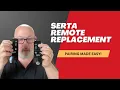 How to Pair a Replacement Remote to a Serta Motion Slim Adjustable Bed Easy Fix