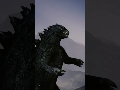 Godzilla ends Chicken #godzilla  #shorts