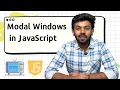 Modal Windows in Java Script JS for Beginners - 12 code io
