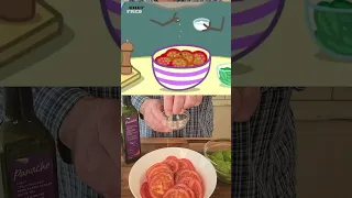 Savor Peppa S Fresh And Fantastic Tomato Basil Tango Shorts Healthy Basil Peppa 