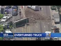 4 Hurt When Truck Overturns On Long Island Expressway
