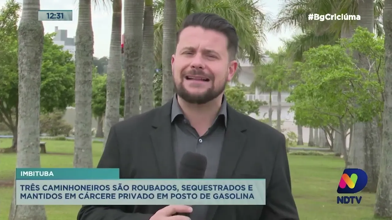 Caminhoneiros são roubados, sequestrados e mantidos em cárcere privado em Imbituba