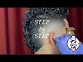 Download Lagu Curly Burst Fade Haircut | Barber Tutorial