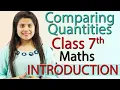 Introduction Comparing Quantities - Chapter 7