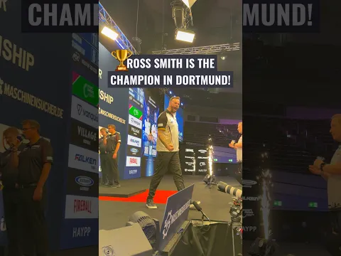 ROSS SMITH IS THE 2026 EUROPEAN CHAMPION! π