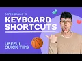 OFFEO Tutorial Basics 15 Keyboard Shortcuts