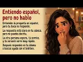 Entiendo espanol pero no puedo responder Comprension auditiva A2