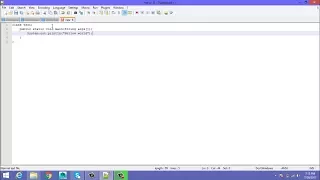 Lecture 2 A Simple Java Program