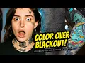 COLOR OVER BLACKOUT Tattoo You Won t believe these tattoos