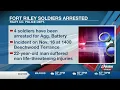 Four soldiers from Fort Riley arrested in weekend incident in Manhattan