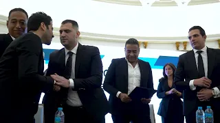 و رجل الأعمال هشام ربيع يوقعان برتوكول تعاون لإنشاء صرح طبي متكامل دندنها