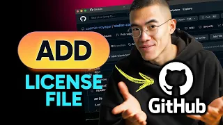 How to ADD A LICENSE FILE in GitHub Step by Step