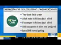 Boat crash on Clear Lake leaves Meservey man dead Iowa DNR says