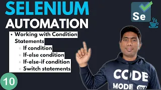 - Working with Conditional statements in Java Selenium with Java