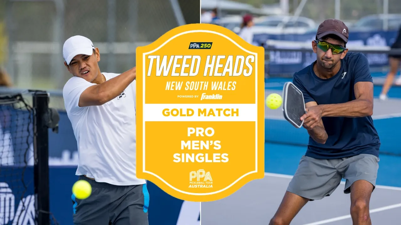 Brian Tran vs Sahil Dang at the Tweed Heads PPA250 | Gold Medal Match