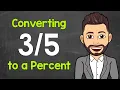 Convert to a Percent Fractions to Percents Math with Mr J