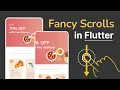 Fancy Scroll using sliver widget in flutter Flutter Scroll Animations Sliver scroll animations
