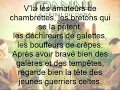 Manau- Mais qui est la belette **Avec Paroles