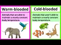 Warm blooded vs cold blooded Types of animals What s the difference