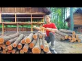 Download Lagu Rewind Timelapse - How to Build a Brick and Cement Border Around a Wooden House Floor - Lý Tiểu Đào