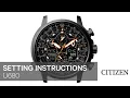 Citizen Watch Setting Instruction U680