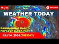 Weather Today Forecast July 14 2026 Typhoon HAISHEN HABAGAT Update Bagyong JOSIE PAGASA