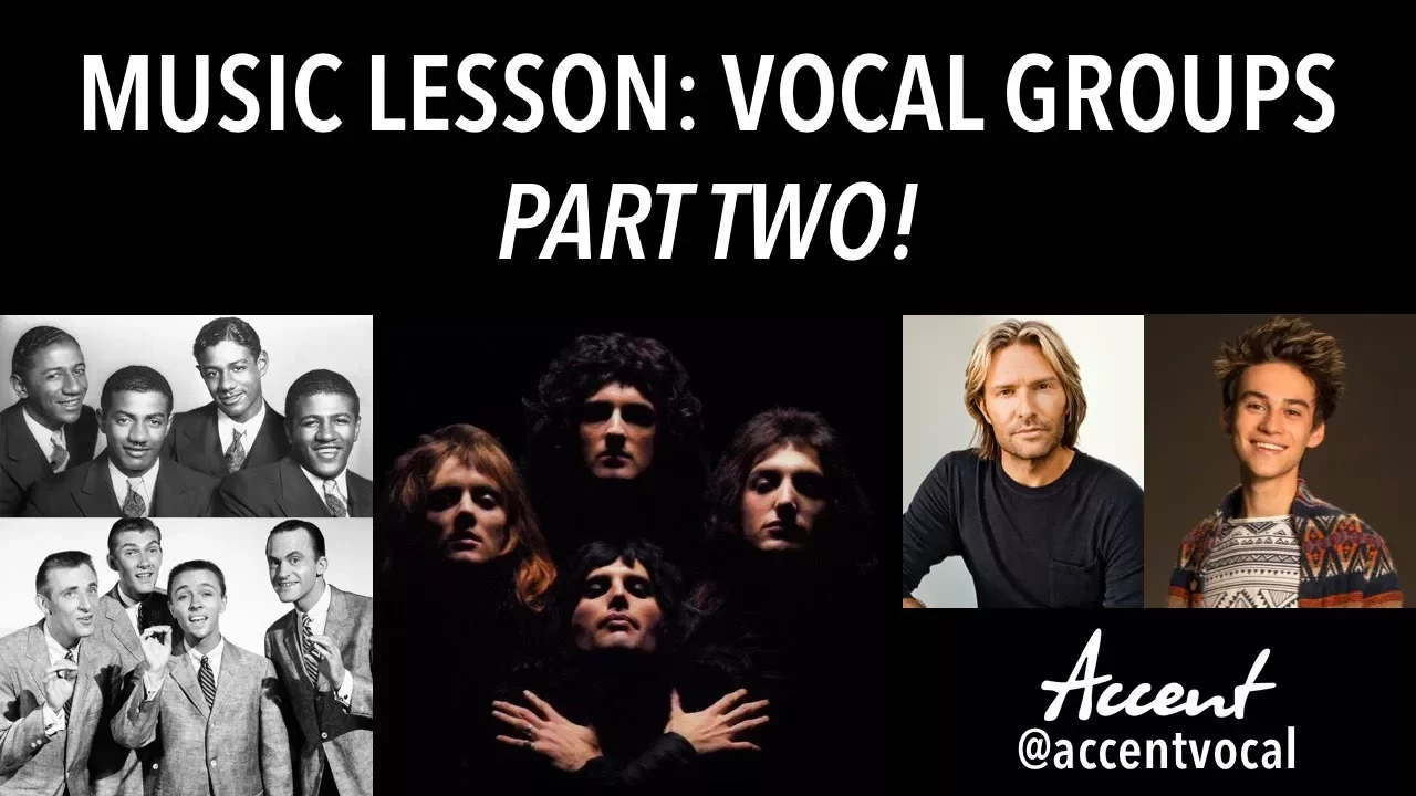 Vocal Group History and Styles PART TWO (by Accent) - YouTube