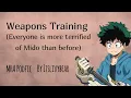Weapons Training Everyone is more terrified of Mido than before MHA PODFIC
