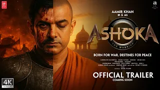 ASHOKA Official Trailer 2025 Aamir Khan In A Dual Role The Emperor Who Turned To Peace Zee 