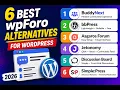 6 Best wpForo Alternatives for WordPress 2026 Top Forum Community Plugins