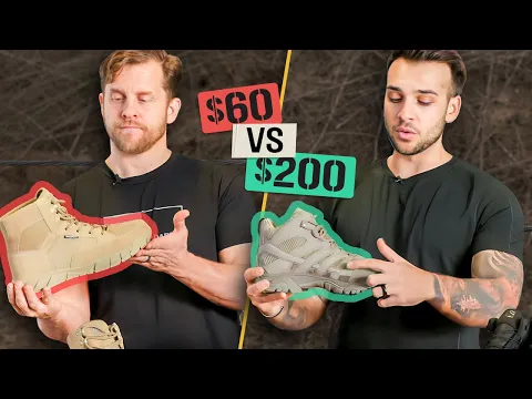 Download MP3 CHEAP vs. EXPENSIVE Tactical Boots - Spec Ops Compare